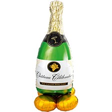 Bubbly Wine Bottle AirLoonz