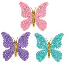 Butterfly Mini Tinsel 3D