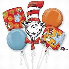 Dr.Seuss Balloon Bouquet