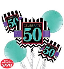 Birthday Celebration "50" Bouquet