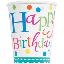 Confetti Cake Birthday Cups