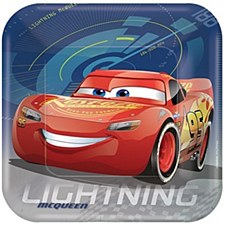 Cars 3 9"Plates