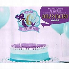 Mermaid Customizable Cake Pick