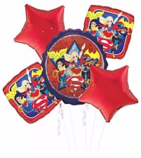 Super Hero Girls Balloon Bouquet