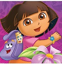 Dora's Flower Adventure Bev. Napkins