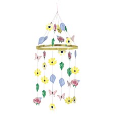 Floral Butterfly Hanging Decoration