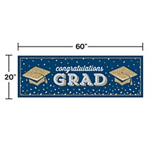 Glittering Grad Banner