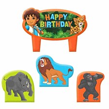Diego's Biggest Rescue Birthday Candle Set