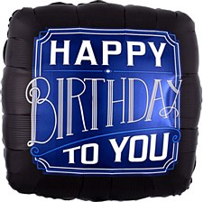 28" Happy Birthday Man