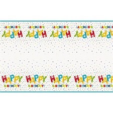 Happy Ballooon Birthday Tablecover