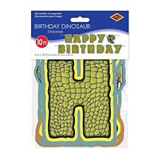 Birthday Dinosaur Banner