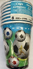 Soccer Ball Cups
