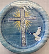 7"Blue Special Blessings Plates