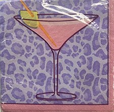 Cocktail Hour Bev.Napkins