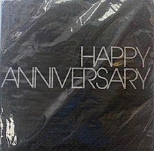 Classic Celebrations Anniv. Lunch Napkins