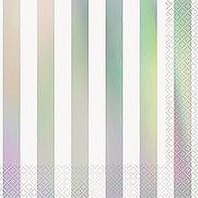 Iridescent Stripe Lunch Napkin