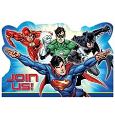 Justice League  Invitations