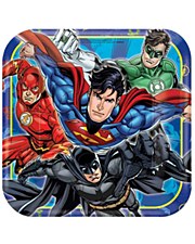 9"Justice League Plates