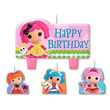 LaLaLoopsy Birthday Candle Set