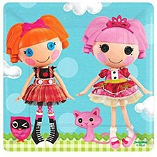 7"Lalaloopsy Plates