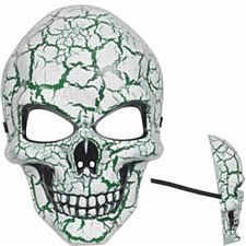 Green Cracle Skull Mask