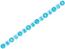 Lil' Quack Circle Ribbon Banner
