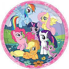 9"My Little Pony Friendship Plates 9"My Little Pony Friendship Plates