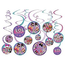 L.O.L Spiral Decorations