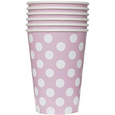 Lovely Pink Dot Cups