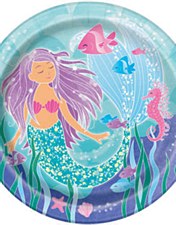 Mermaid 9"Plates