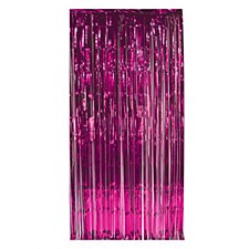 Cerise Metallic Curtain Cerise Metallic Curtain