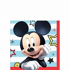 Mickey On The Go Bev. Napkins