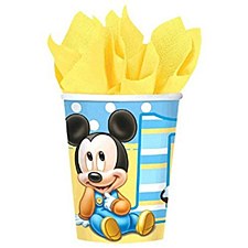 Mickeys 1st Birthday Cups