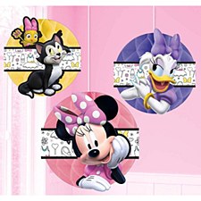 Minnie Honeycomb Decorations