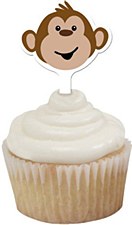 Monkeyin' Around Cupcake Toppers