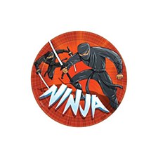 Ninja Dinner Paper Plates
