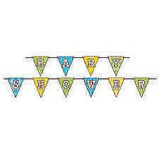 Baby Shower Flag Banner