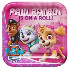9"Paw Patrol Plates