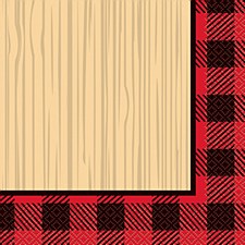 Plaid Lumber Jack Lunch Napkin