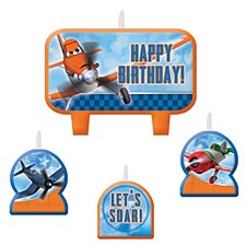 Planes Birthday Candle Set