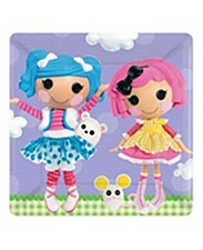 LaLaLoopsy Square Plates 10" LaLaLoopsy Square Plates 10"