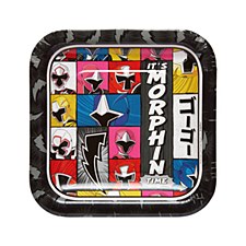 Power Ranger Plates