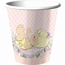 Precious Moments Baby Girl Cups