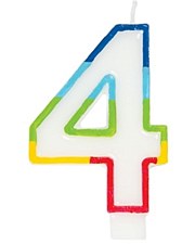 Rainbow Candle #4