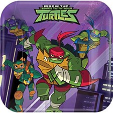 7"Rise Of The TMNT Plates
