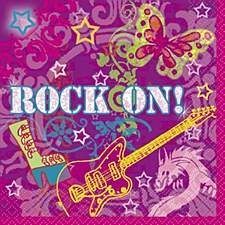 Rock On Lunch Napkins