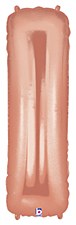 Rose Gold Letter I