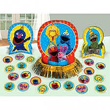 Sesame Street Table Decorating Kit