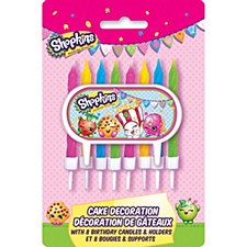 Shopkins Cake Candles