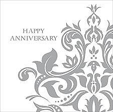 Silver Anniversary Lunch Napkins